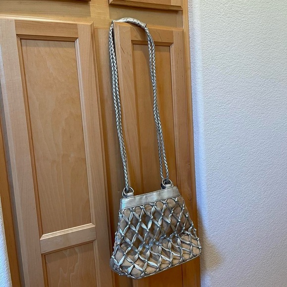 Vintage Tianni Silver Purse Hand Bag - Picture 1 of 8